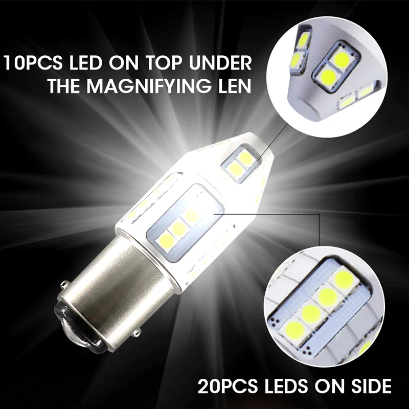 HLXG 1157 BAY15D P21/5 Вт 3030 светодиодный супер яркий 30 SMD автомобиля задние светодиодные светодиодный лампы 21/5 Вт тормозной светильник s Авто дневные ходовые огни светильник Противотуманные огни