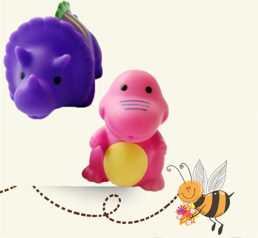 5pcs/set Marine animals watering dinosaur toys baby water Bath for children summer indoor &amp outdoor beach bathing toy TO227 | Игрушки и