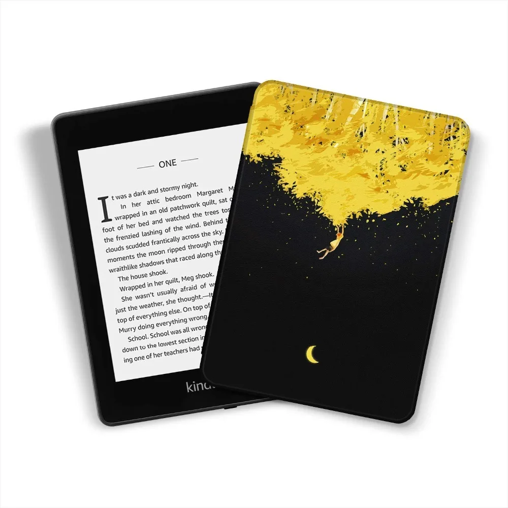 Чехол с принтом для Amazon Kindle 8th откидной смарт-чехол SY69JL 2016 жесткий защитный чехол - Фото №1