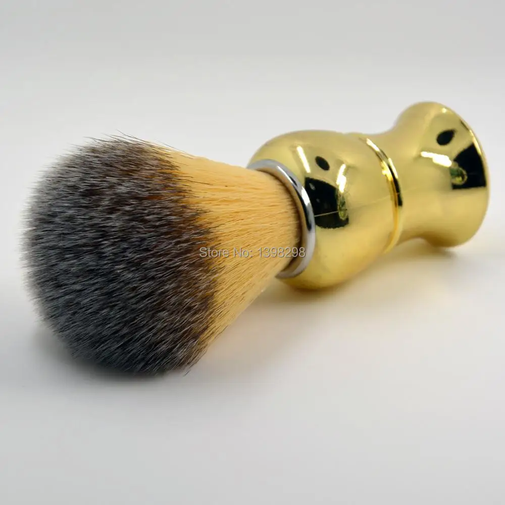 CSB мужские кисти для бритья с золотыми ручками из мягкого желтого и белого