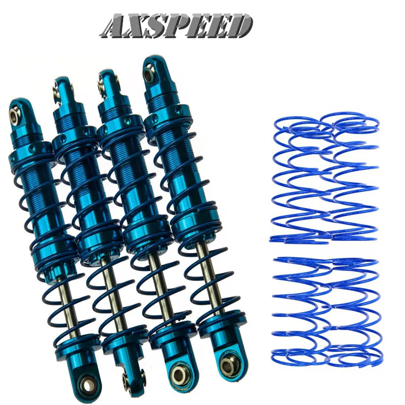 Комплект алюминиевых амортизаторов AXSPEED 70 мм для AXIAL SCX10 1/10 D90 RC Crawlers автомобильные