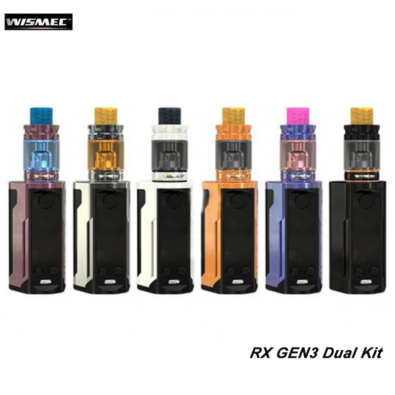 Wismec Reuleaux RX GEN3 двойной комплект бокс мод электронная сигарета 230 Вт с гном King