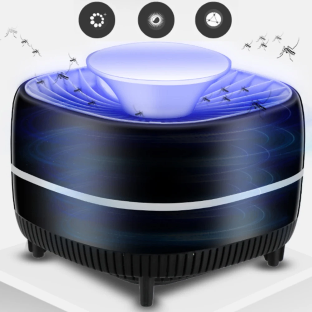 Silence Photocatalysis Black Baby Mosquito Killer Lamp Bug Radiationless Electric Home Bedroom Indoor USB Charging Insect Trap |