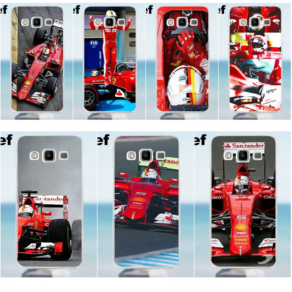 Suef Sebastian Vettel для Galaxy Alpha Core Prime Note 2 3 4 5 S3 S4 S5 S6 S7 S8 mini edge Plus TPU Skin Paintin | Мобильные