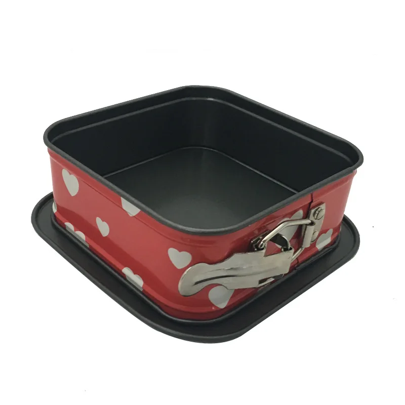 С антипригарным покрытием площади Торт Чизкейк торт Киш springform Пан выпечки