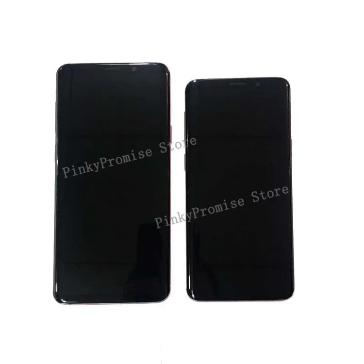 Супер AMOLED lcd 5," для samsung S9 ЖК-дисплей с сенсорным экраном дигитайзер в сборе для 6,2" samsung S9 Plus lcd G965 с рамкой