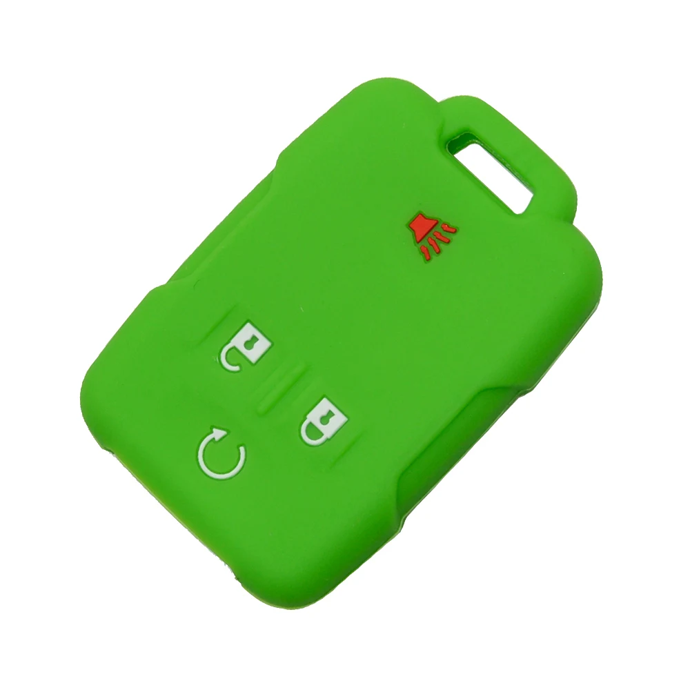 Силиконовый чехол OkeyTech с 4 кнопками мягкий силиконовый для автомобильных ключей