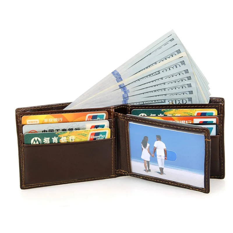 J. M. DMen's RFID блокирующий кожаный чехол кошелек для карт тонкий R 8108Q|case tip|case for samsung