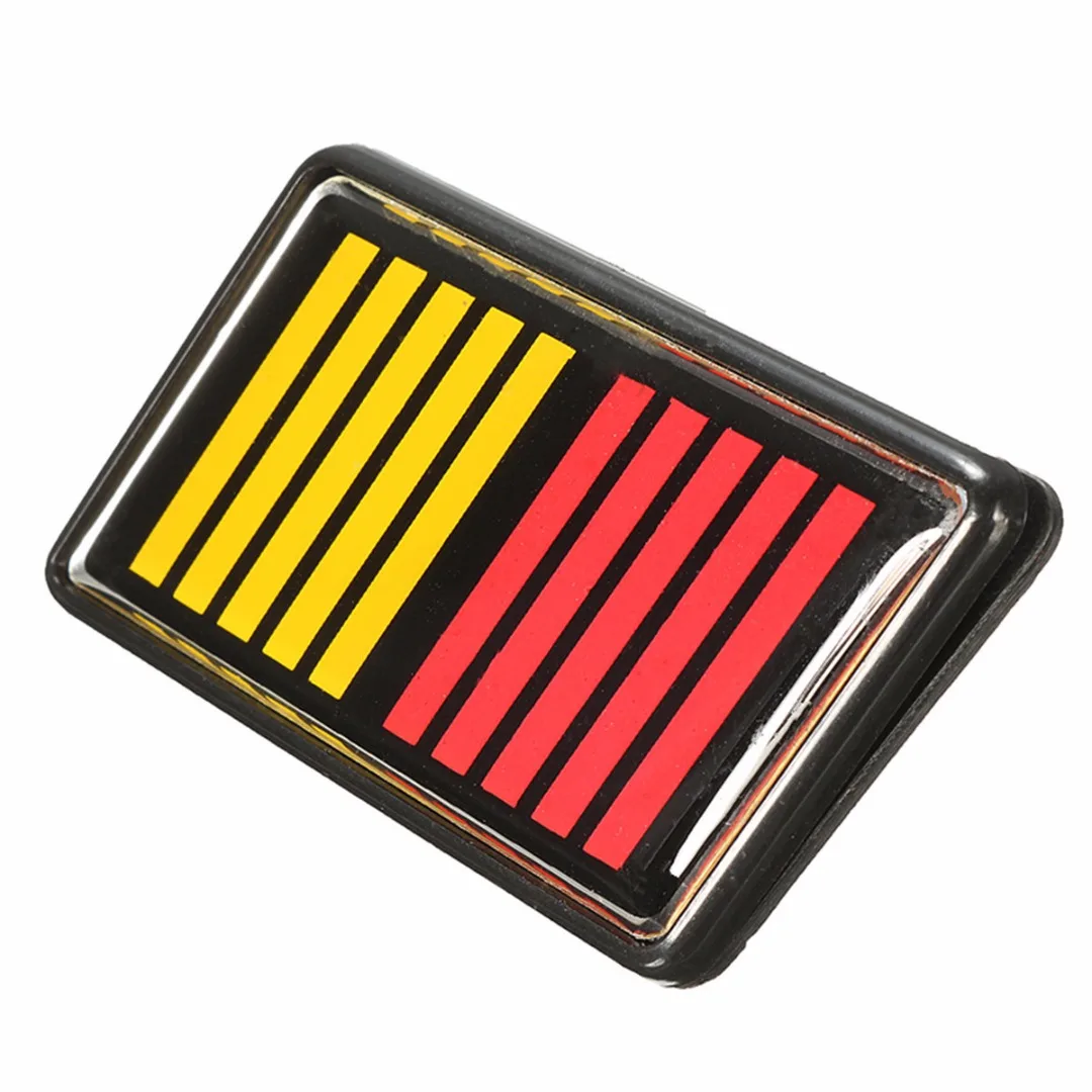 1 комплект Высококачественная Водонепроницаемая красная желтая черная полоса