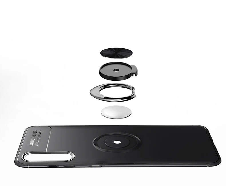 Магнитный автомобильный чехол-держатель для samsung Galaxy M10 M20 M30 M205F для samsung A20 A30 A40 A50 A70 A305F с кольцом на палец силиконовый чехол
