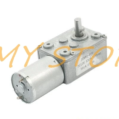 12В 8300 об/мин 200 об/мин самоблокирующийся поворотный редуктор скорости DC редуктор двигателя