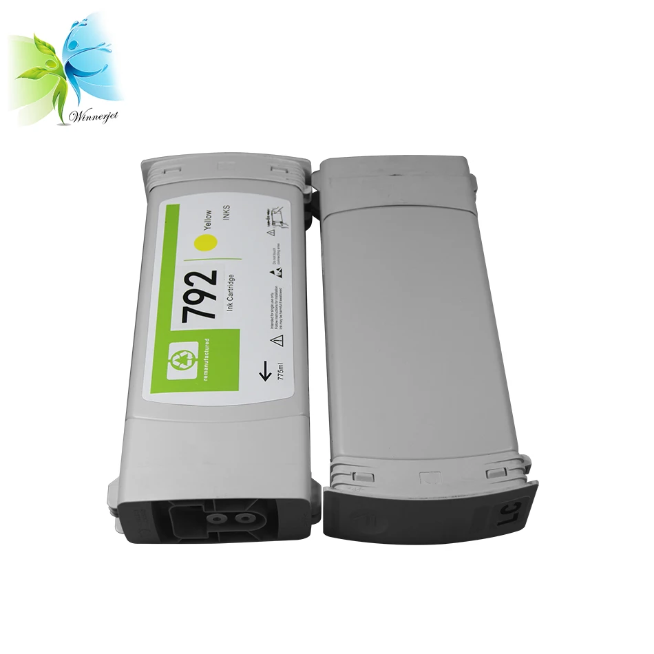 WINNERJET 775 мл 6 цветов латексный чернильный картридж для hp 792 Designjet L26500 L28500 260 280