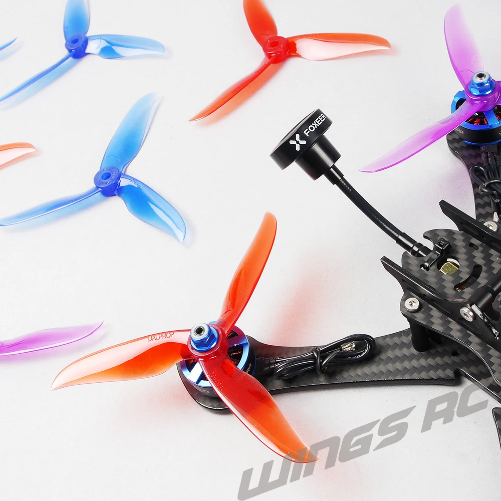 8 шт. пропеллеры DALPROP CYCLONE T5040C T5040 V2 5040 с 3 лезвиями для FPV Квадрокоптер свободным