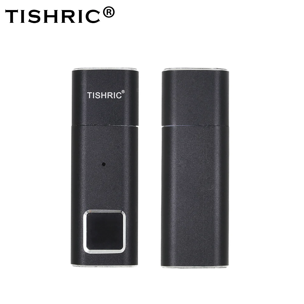 TISHRIC зашифрованный отпечаток пальца USB флеш-накопитель 128 Гб 64 ГБ 32 ГБ 16 ГБ Usb флешка флеш-память, переносной usb-накопитель Usb накопитель 3,0 - Цвет: TSR629-Black