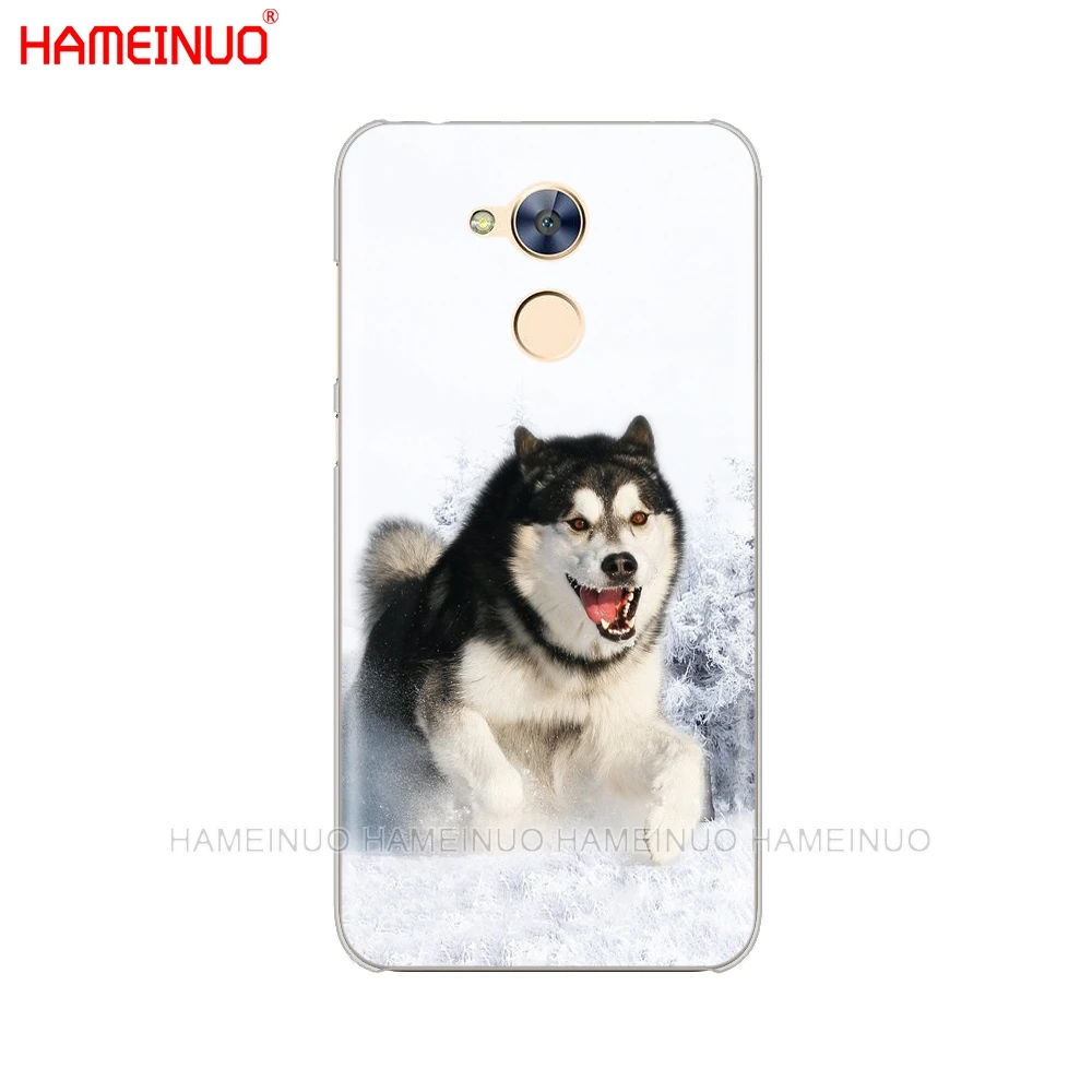 HAMEINUO милый кот собака медведь олень снег сцена животные в зимний чехол для телефона huawei Honor 10 V10 4A 5A 6A 7A 6C 6X7X8 9 LITE - Цвет: 43262