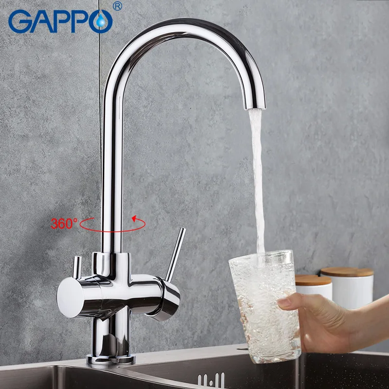 GAPPO фильтр для воды краны Кухня смеситель раковины torneira de cozinha водопроводные кран