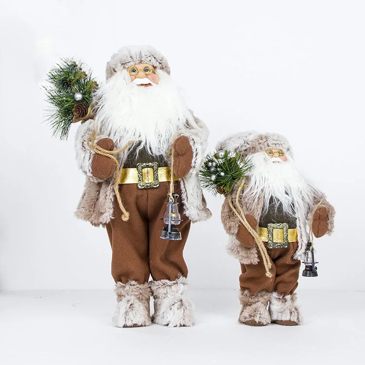 Decoracion Navidad Arvore De Natal рождественские украшения милый Санта Клаус Снеговик