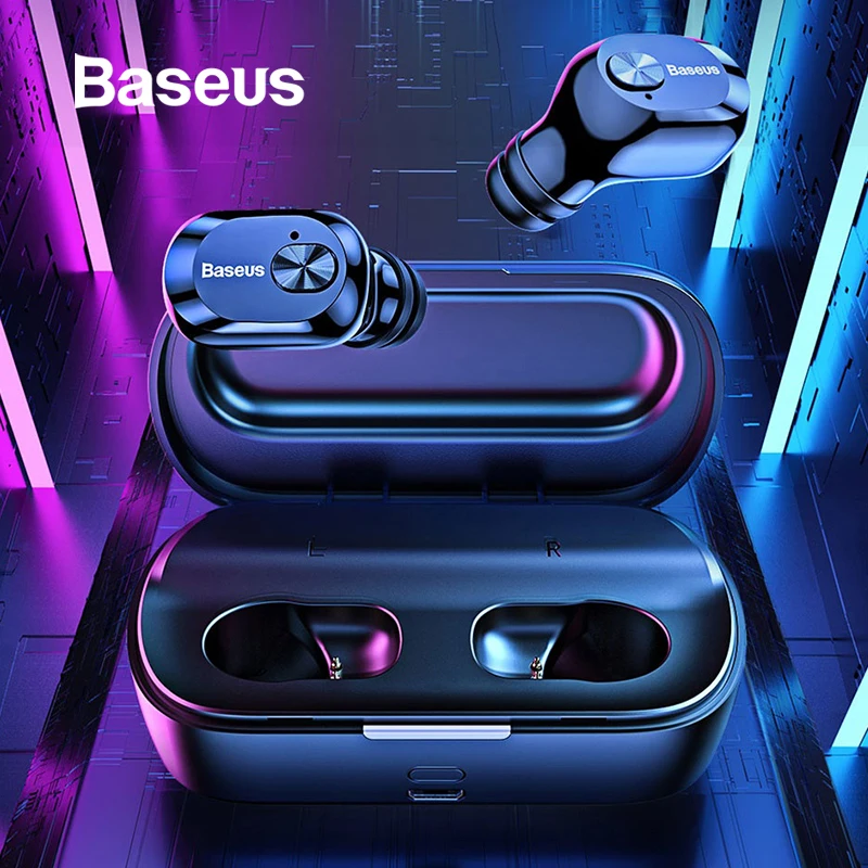 Беспроводные наушники Baseus W01 TWS Bluetooth 5 0 стереонаушники с басами беспроводные