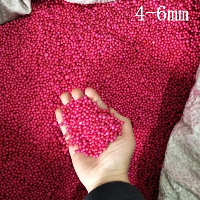 4-6mm rose red 500 г новые Разноцветные Мини-шарики из пенополистирола с наполнителем из пенополистирола - Цвет: 4-6mm rose red