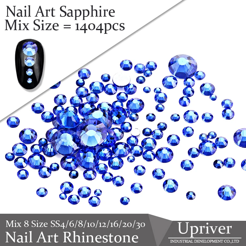 Стойкая поверхность Sapphire ss3 ss30 и смешанный размер клей фиксированный более