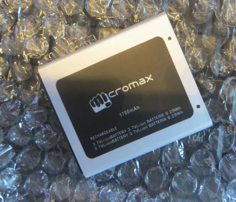 Для Q335 MICROMAX мобильный телефон аккумулятор 1700MAH Мобильный литий ионный замена|mobile