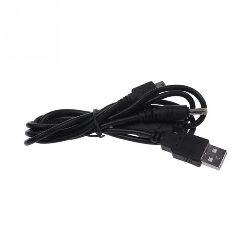2 в 1 USB передачи данных зарядное устройство кабель для psp 1000 2000 3000 Черный#0814