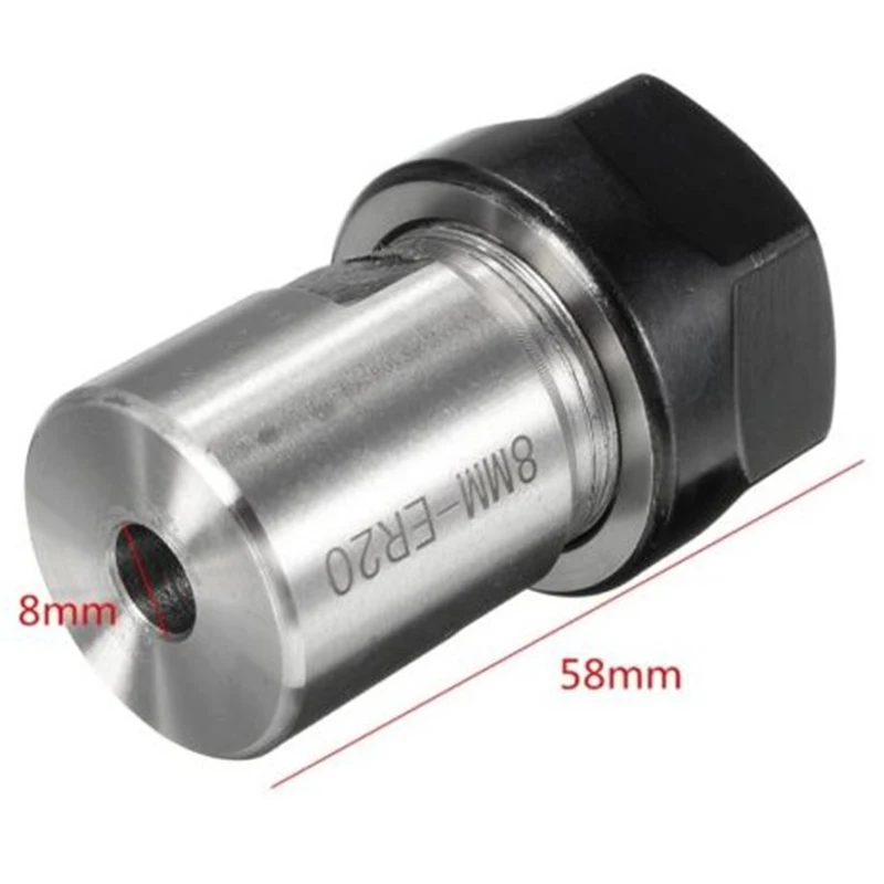 

Патрон цанговый C25 ER20 50L C16 ER11 35L 1/8 8 10 12 14 мм, патрон шпинделя вала двигателя для станков с ЧПУ, держатель инструментов