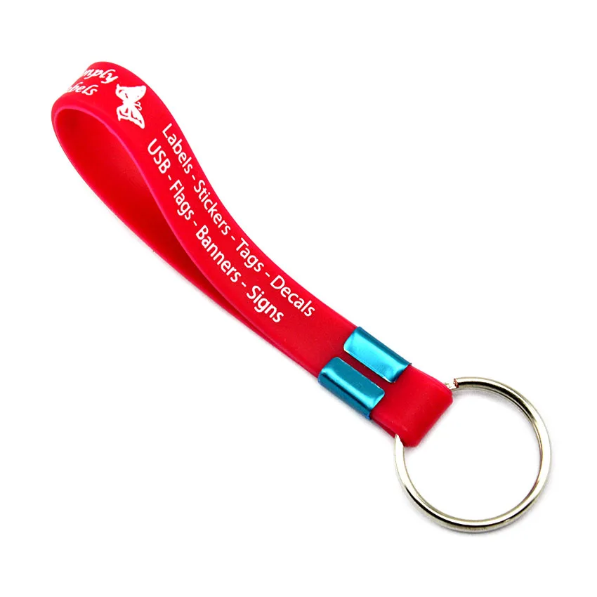 OneBandaHouse Silicone Keychain with Custom Logo