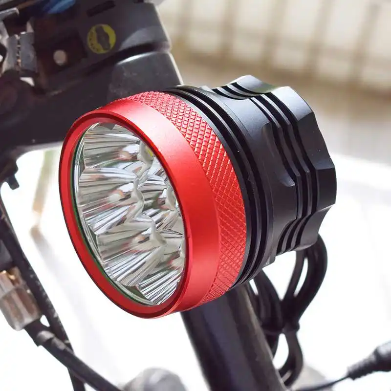 WasaFire 12000lm 8* XML T6 светодиодный светильник для велосипеда 3 режима 8,4 в 18650 Батарейный блок зарядное устройство велосипедный передний светильник налобный фонарь велосипедный головной светильник