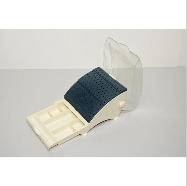 Стоматологический Бур Блок/держатель/станция с выдвижным ящиком Вмещает 142