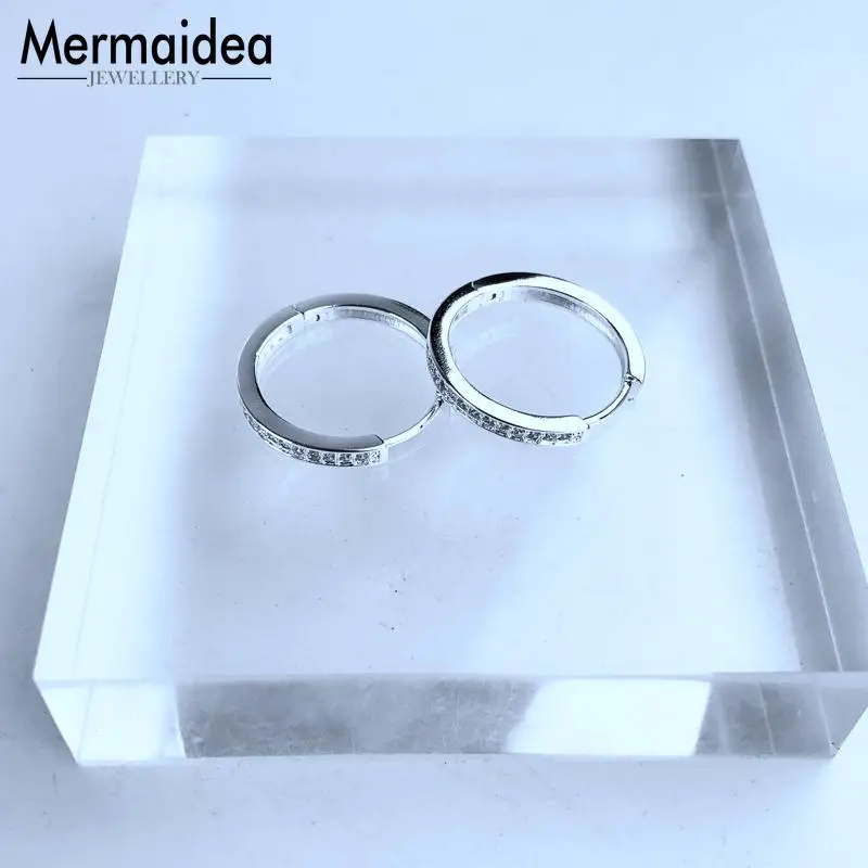Белый CZ Creole большие висячие серьги кольца Pave Fashion Good Jewerly для женщин 2020 подарочные
