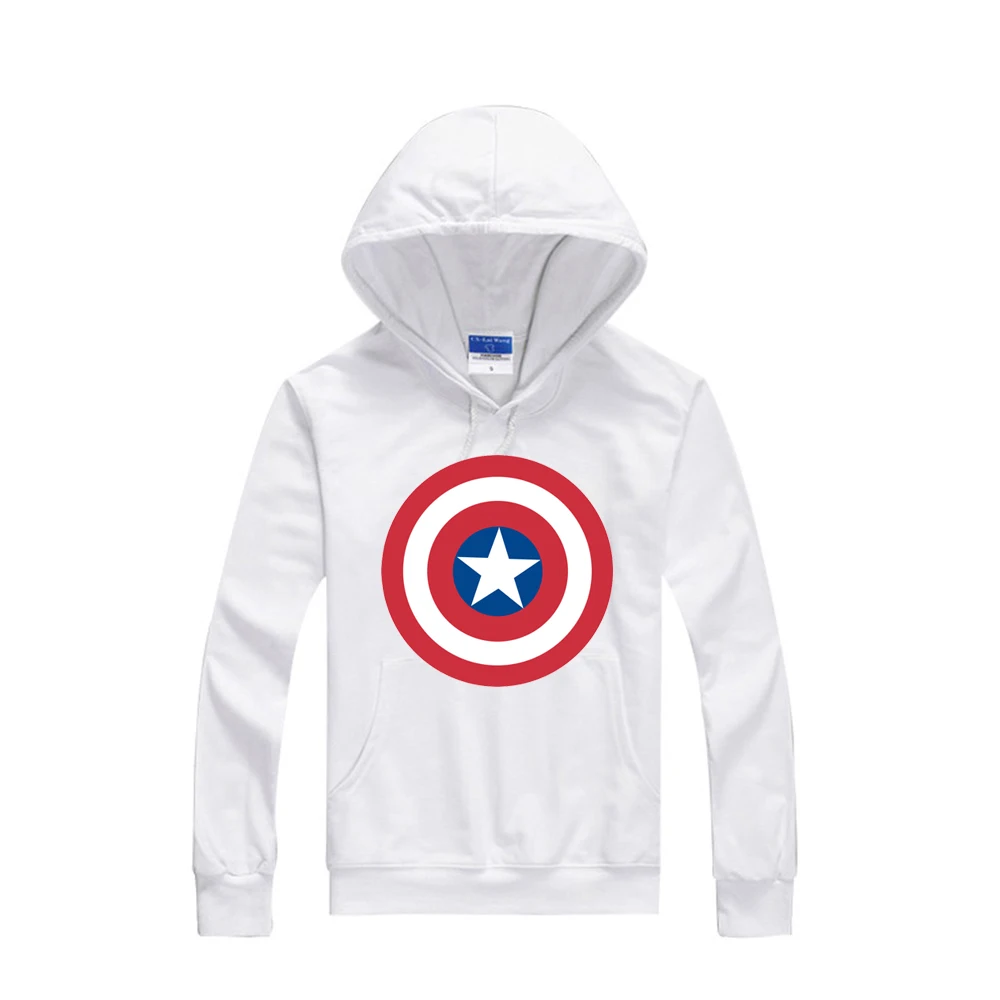 Cottons Hoodies Men Casual Super Heros Tops Long Sleeve Male Boy Sweatshirts Customized Printing TS0008-5 | Мужская одежда