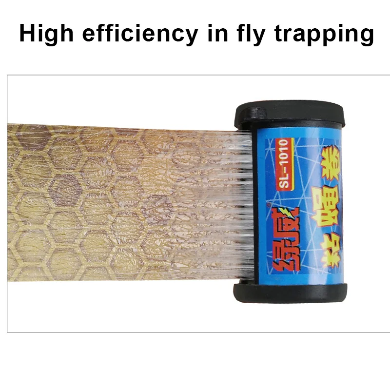 Fly липкая бумажная полоса двухсторонняя остановка москитная ловушка для