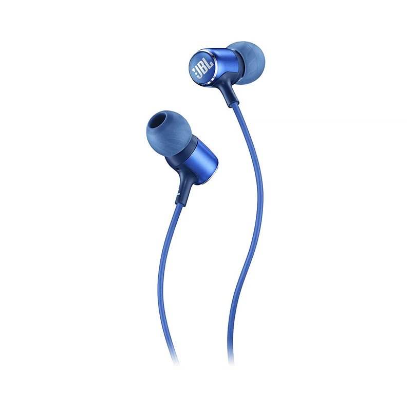 Оригинальные наушники-вкладыши JBL Live 100 проводные 3 5 мм с микрофоном гарнитура для