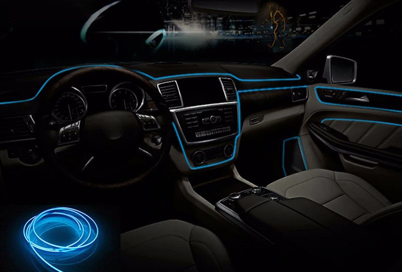 2019 Популярные светодиоды для автомобиля светодиодная лента Авто атмосферу свет