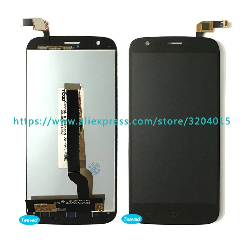 Высокое качество 5 ''для zte Grand X3 Z959 959 ЖК дисплей Экран дисплея с Сенсорный экран