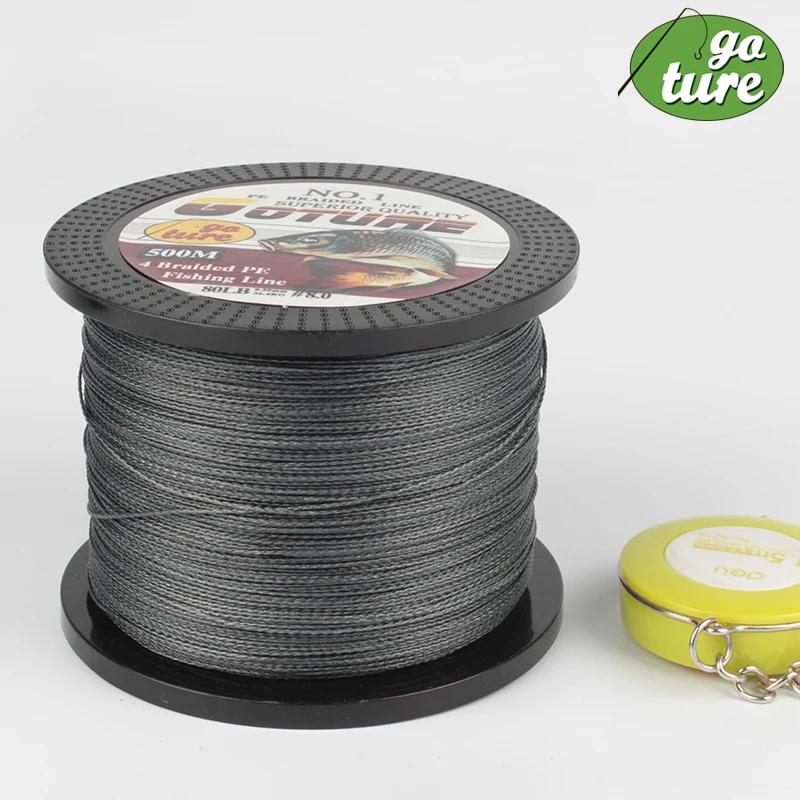 500M Goture Series Super Strong Japan Multifilament PE Braided Fishing Line 8 10 20 30 40 60LB |