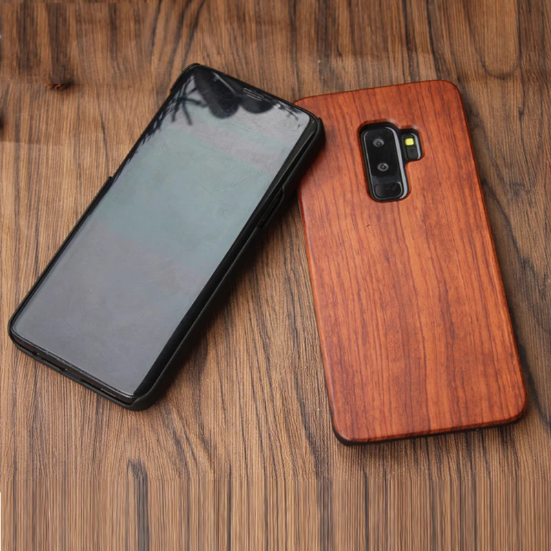 Роскошный чехол KISSCASE из натурального дерева для Samsung Galaxy S9 S7 S6 edge винтажный