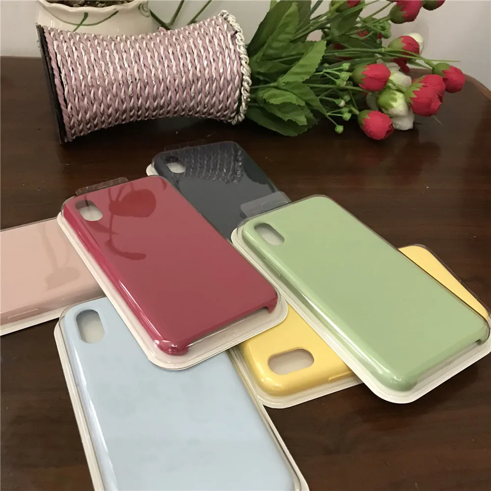 Mohini Young Smooth feeling soft Silicone Case For iphone 7 8 apple 8Plus phone back Cover iPhone X 6 6S Plus Multicolor | Мобильные