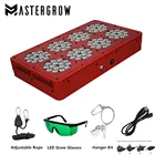 Светодиодные панели, полного спектра для проращивания, 30045060075090012001500 Вт, 46810121820 светодиодов