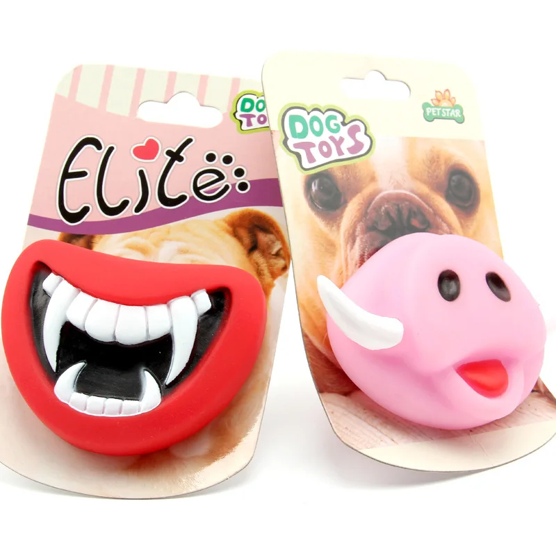 Игрушки для домашних животных забавный рот собаки нос и жвачка игрушки модели