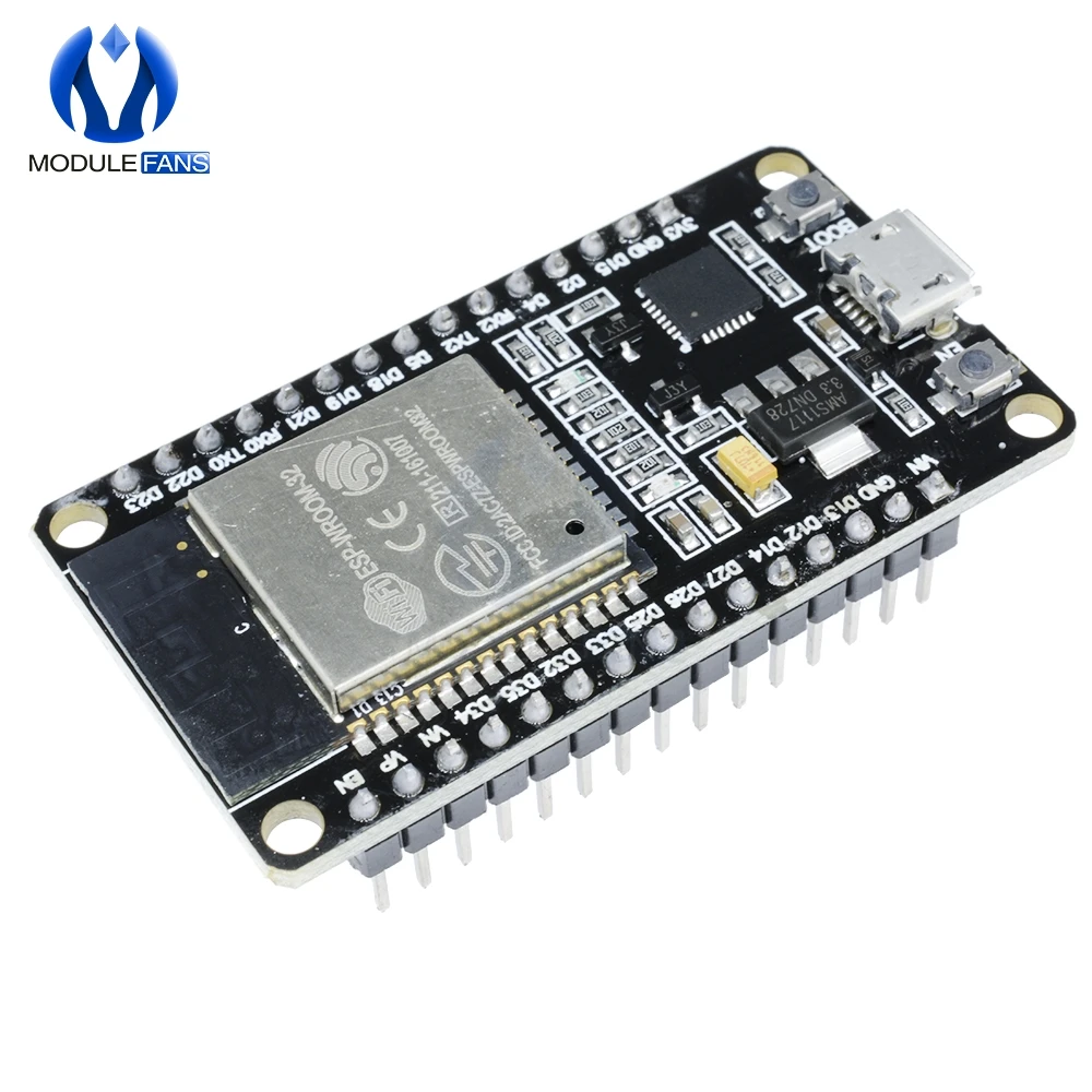 ESP32 CP2102 ESP32S ESP 32S беспроводной WiFi Bluetooth макетная плата Micro USB двухъядерный усилитель
