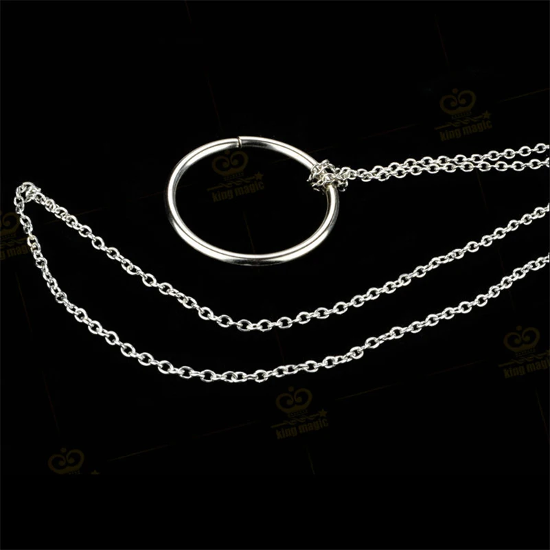 6 шт./1 партия металлические волшебные кольца и цепи игрушки трюки реквизит легкая