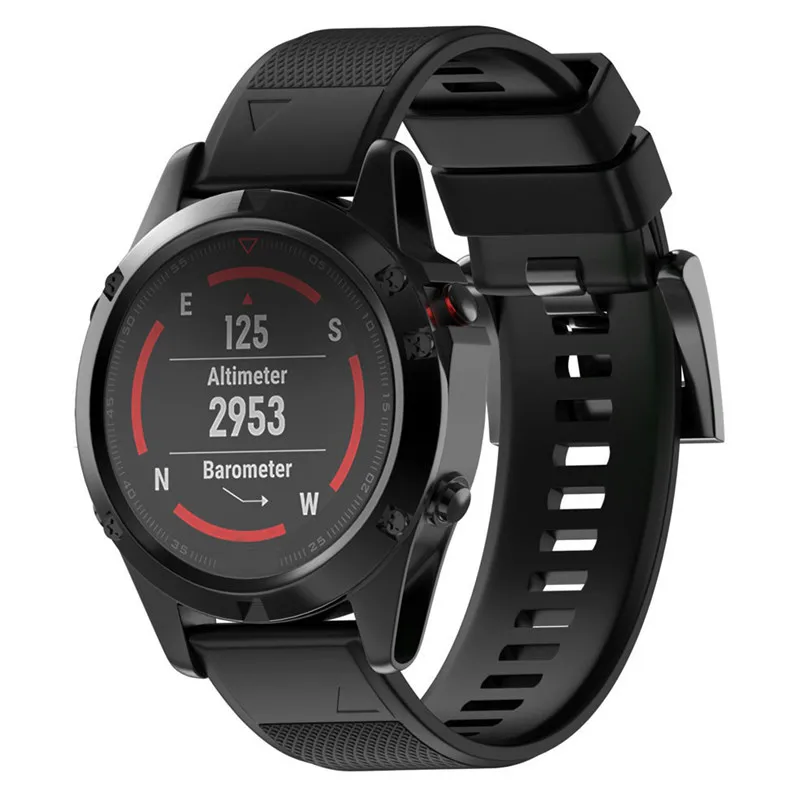 Замена силиконовый ремешок для Garmin Fenix 5 GPS часы PG11 заводская цена 2018 Прямая