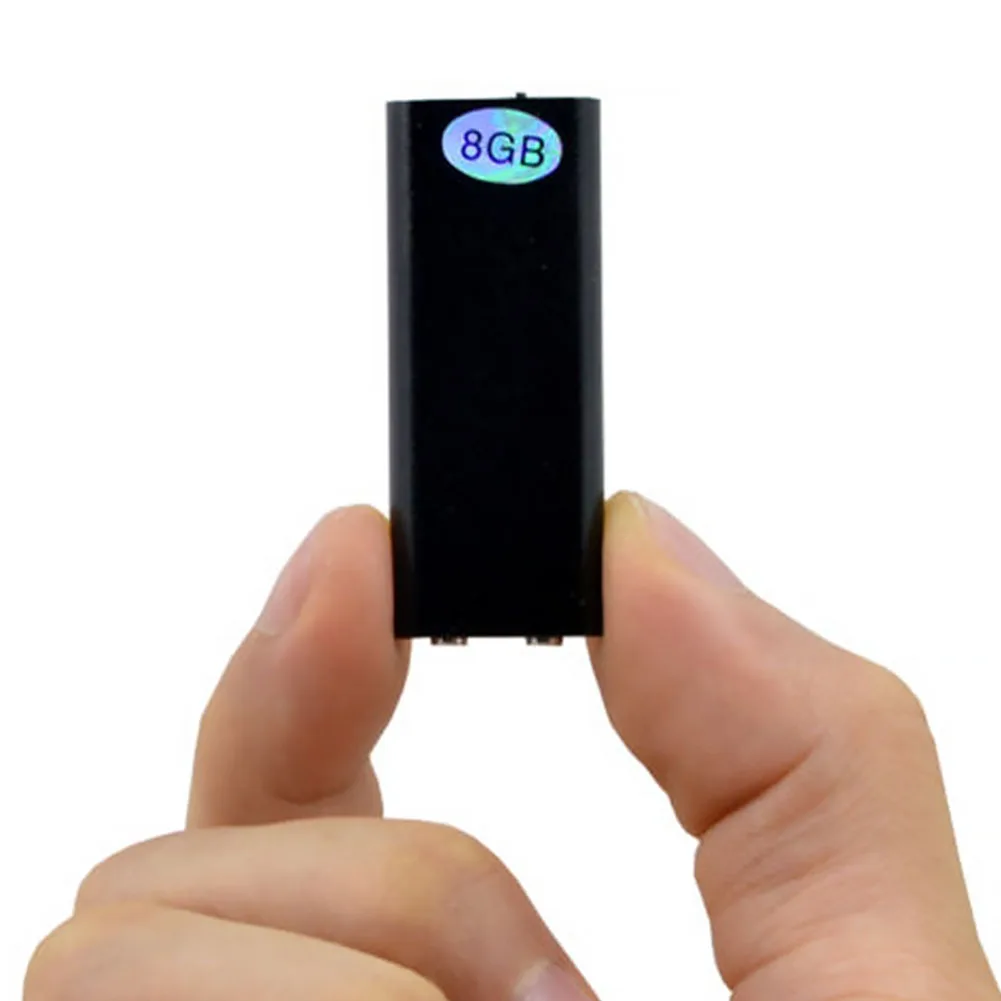 Записывающая ручка из алюминиевого сплава цифровой аудио большой емкости для