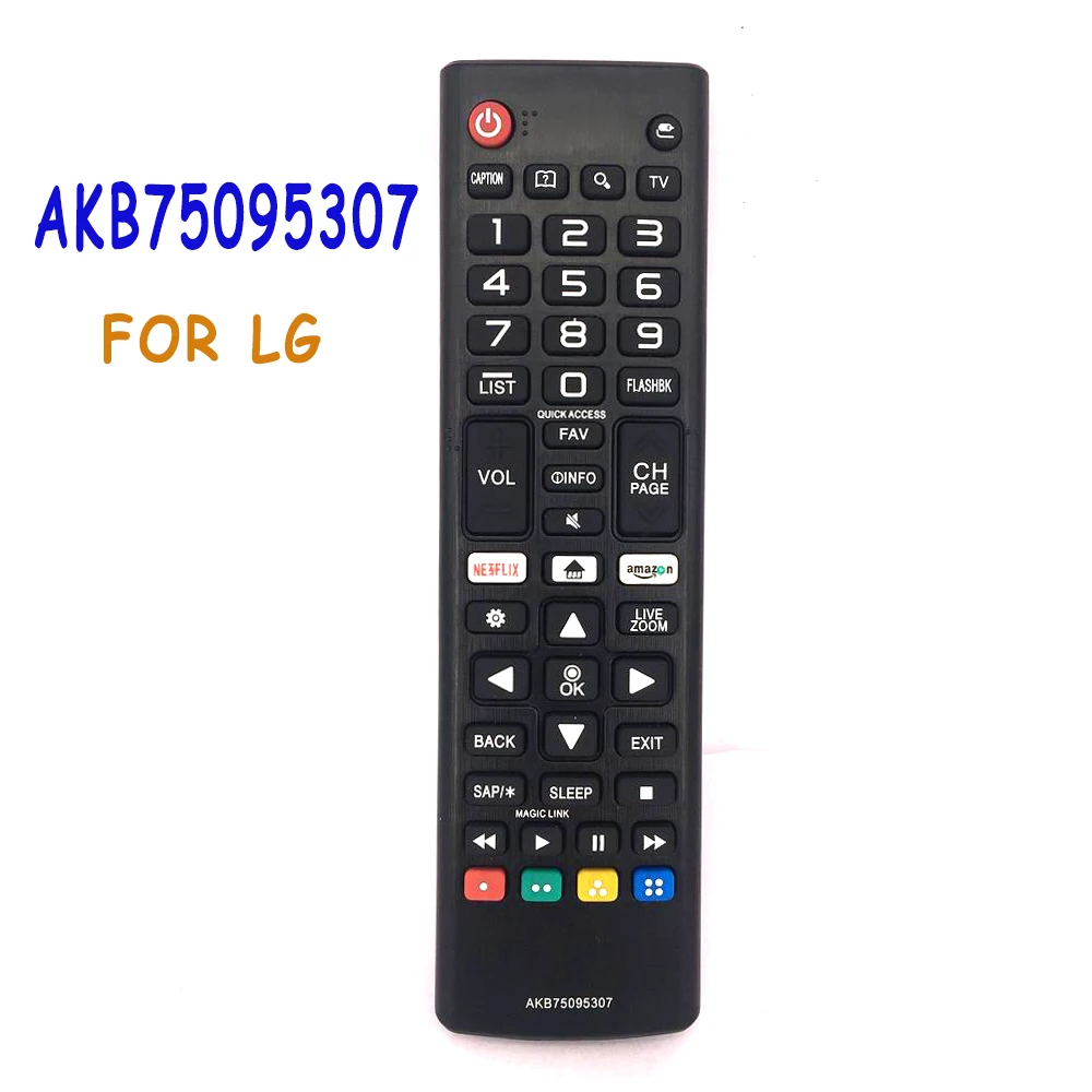 

2PCS/LOT Replacement New AKB75095307 Remote Control For LG 3D LED LCD Smart TV 32LJ550B 55LJ5500 AKB75095303 Netflix