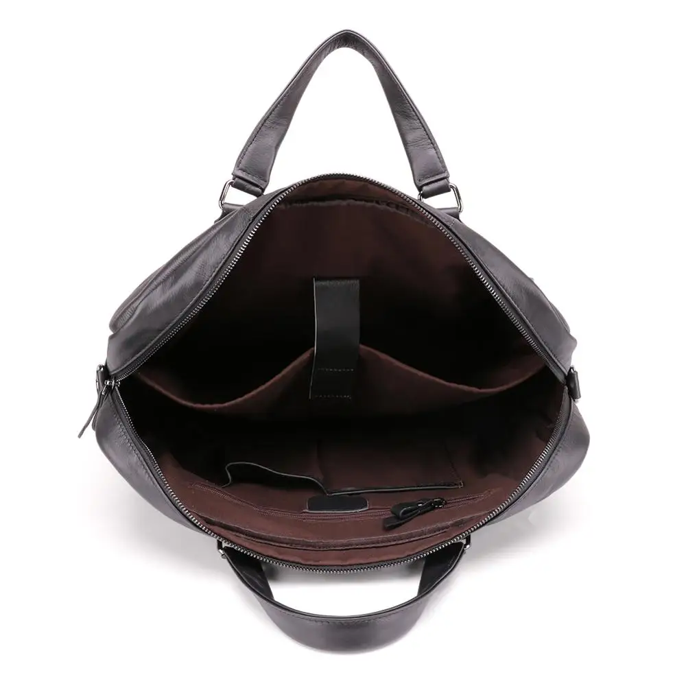 Распродажа Мужские портфели из натуральной кожи сумка 17 дюймов портфель для