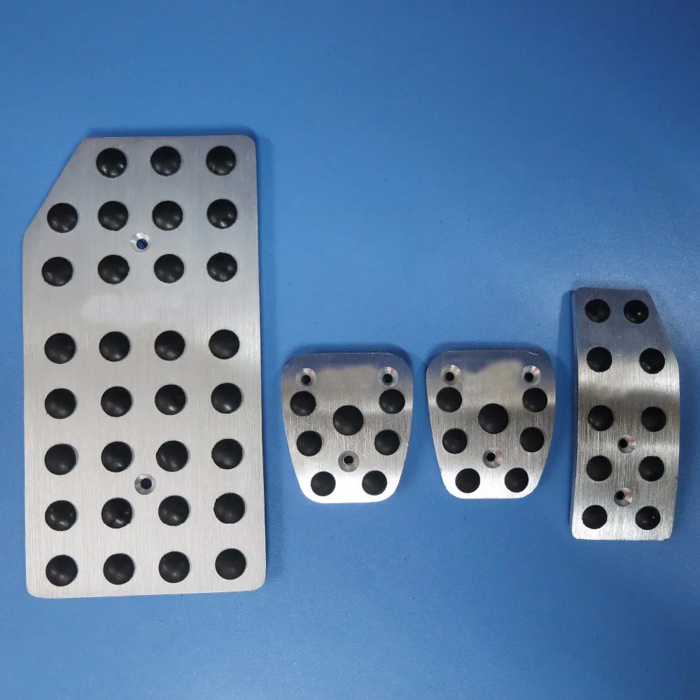 

DEE Car Accessory Aluminium Foot Rest Clutch Gas Brake MT Pedals Cover For HONDA CITY Manual,Car Styling Accelerator Pedals Pad