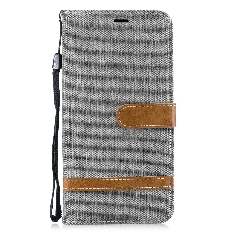 Чехол-книжка Desyner для xiaomi redmi note 6 кожаный чехол-бумажник джинсовые Чехлы