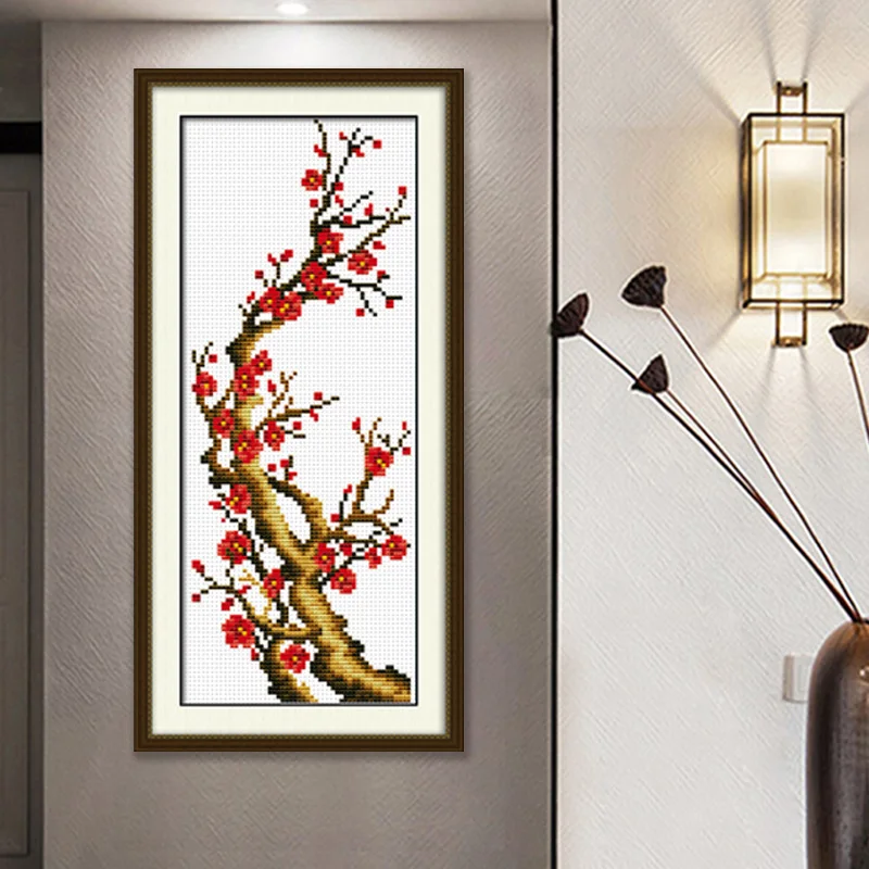 Романтическая история лидер продаж маленькие украшения в виде сливы вышивка